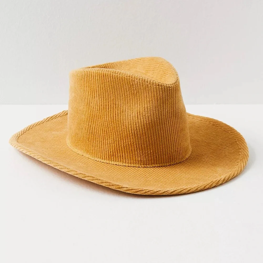 NEW Lack of Color Sandy Cord Cowboy Hat from Free People